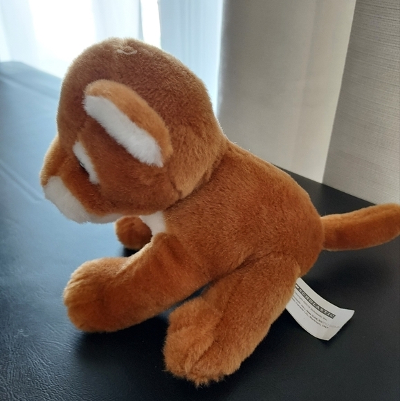 Scholastic Books Plush Lion Cub Light Brown 6in 2016 - Picture 2 of 9